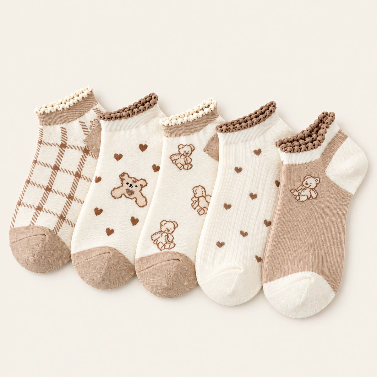 مجموعة شرابات نسائية | 6 أزواج
